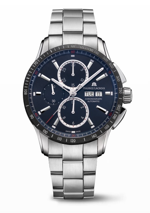 PONTOS S CHRONOGRAPH 43 MM.
Een les in voortdurende verbetering, waarbij weelderige materialen worden gecombineerd met verfijnde afwerkingen. De PONTOS is een voorbeeld van elegantie en verfijning en houdt tegelijkertijd onze reputatie hoog voor het vervaardigen van toegankelijke luxe uurwerken.
Kast Diameter 43 mm. Stainless Steel met keramische rand. Ontspiegeld Saffierglas. Open achterkant met ontspiegeld Saffierglas. Schroefkroon. 10 ATM waterdicht. Automaat Chronograph Caliber ML112. Gangreserve 48 uur. 